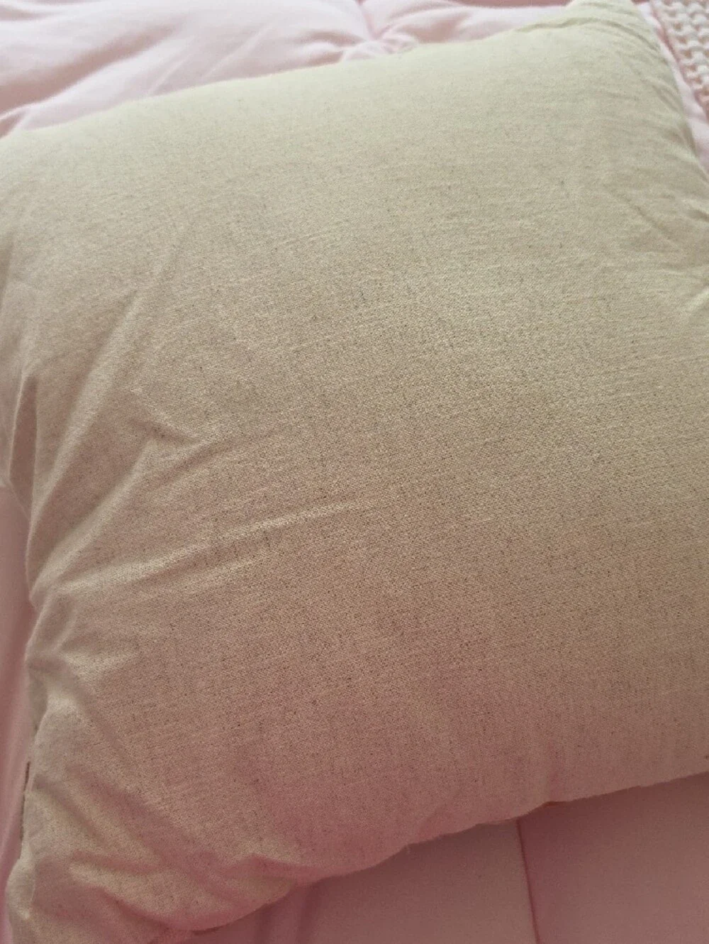 Autumn Pumpkin Print Holiday Pillow - Cream, Rust & Green